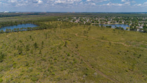 Aerial view of Willis R Mungers Vacant Land