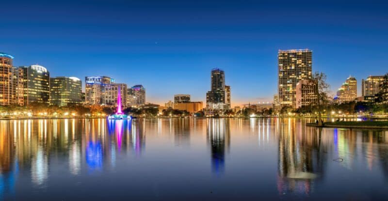 Orlando Florida's Lake Eola