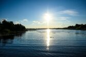Sunset at Lake Butler Windermere Florida