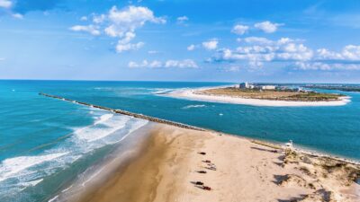 Ponce Inlet and the Atlantic Ocean, Ponce Inlet, Florida