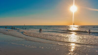 Sunset Over Clearwater Beach, Clearwater Florida